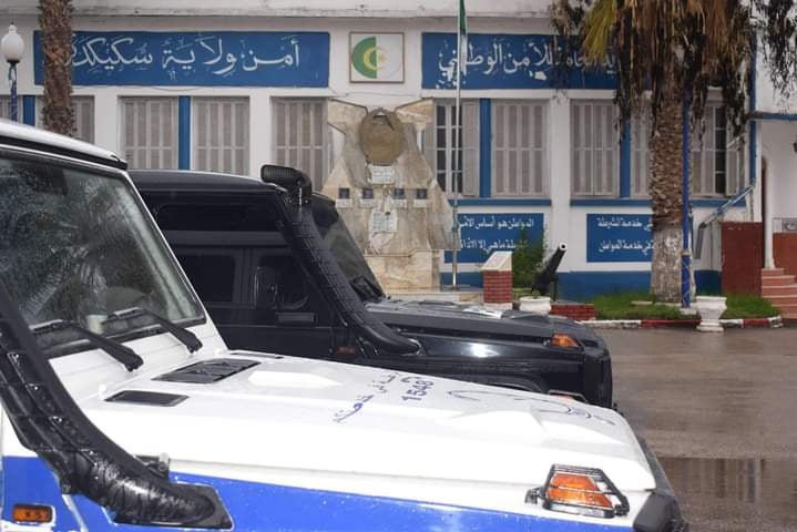 الأمن الحضري الخارجي بفلفلةبولاية سكيكدة يوقف شخصين خطيرين